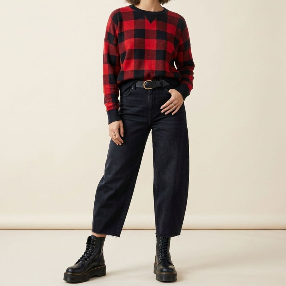 Lauren Ralph Lauren Buffalo Check Sweater